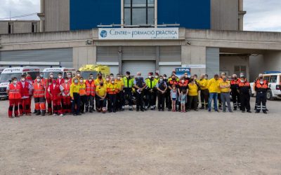 Asistimos al acto de agradecimiento al personal sanitario en Manresa